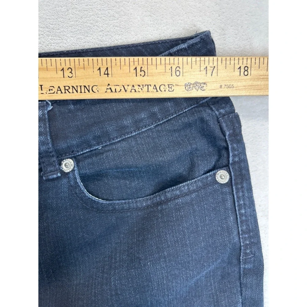 Chicos‎ Jeans Platinum Womens 2 Short Black Bootcut